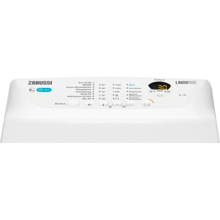 Zanussi - Toplader - ZWQ61245CF