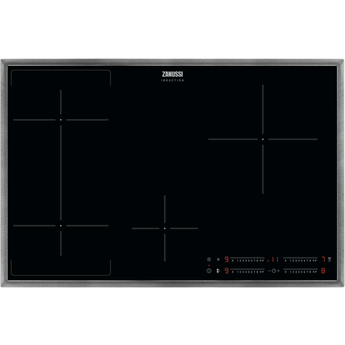 Autarkes Induktionskochfeld / Hob²Hood / 80 cm